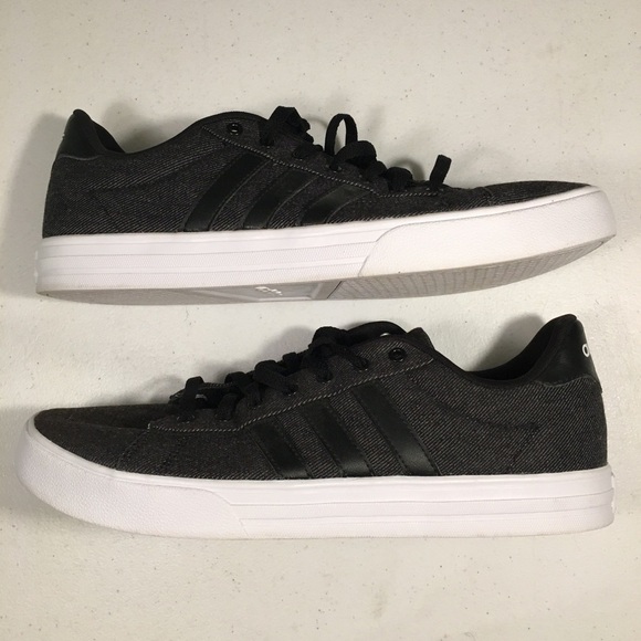 Adidas Sneakers Black Denim Size 12 Ortholite Float - Picture 13 of 15